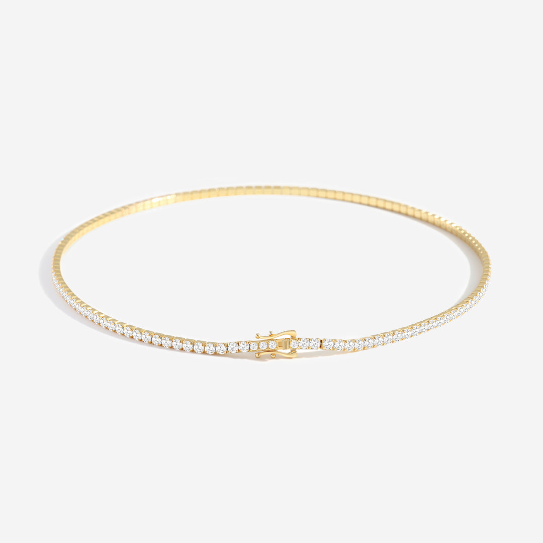3mm Tennis Necklace