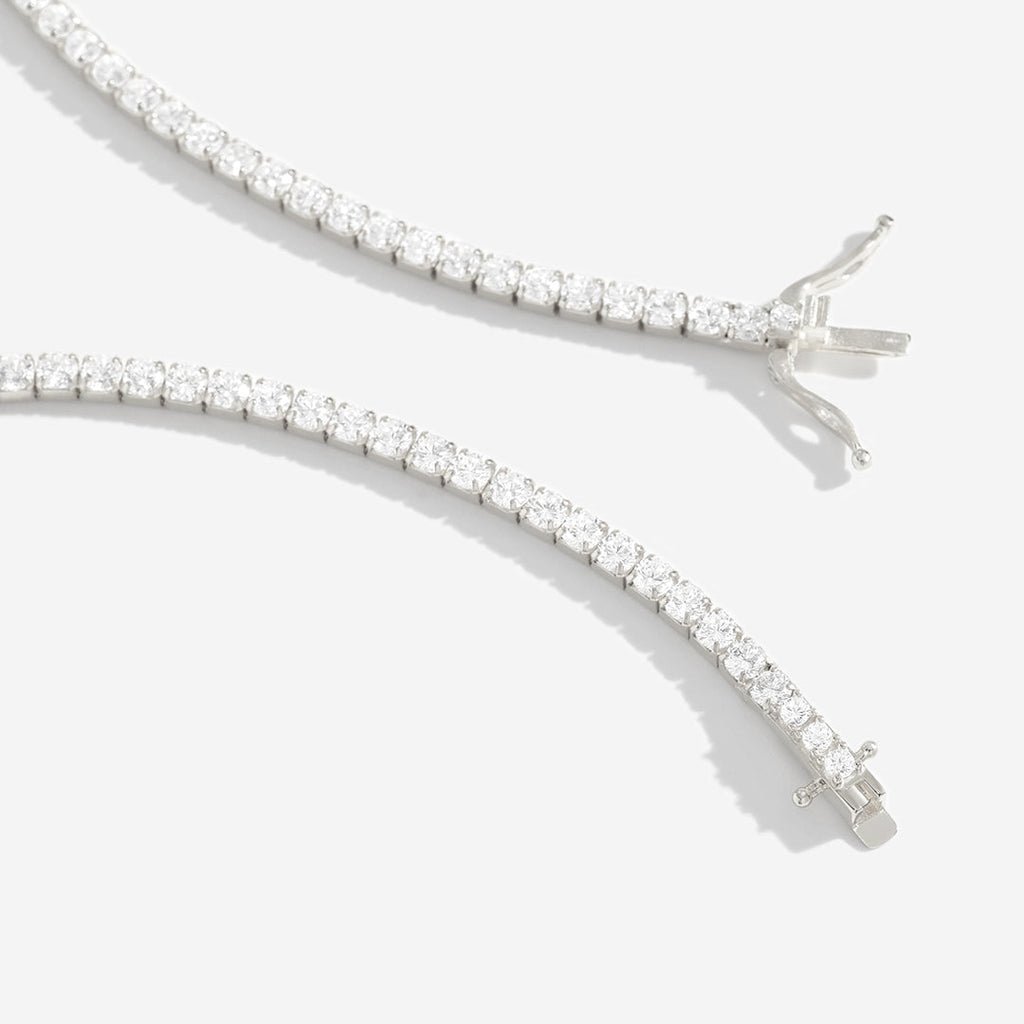 3mm Tennis Necklace