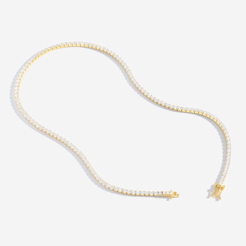 3mm Tennis Necklace