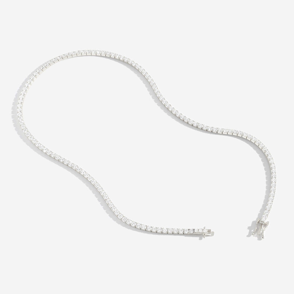 3mm Tennis Necklace
