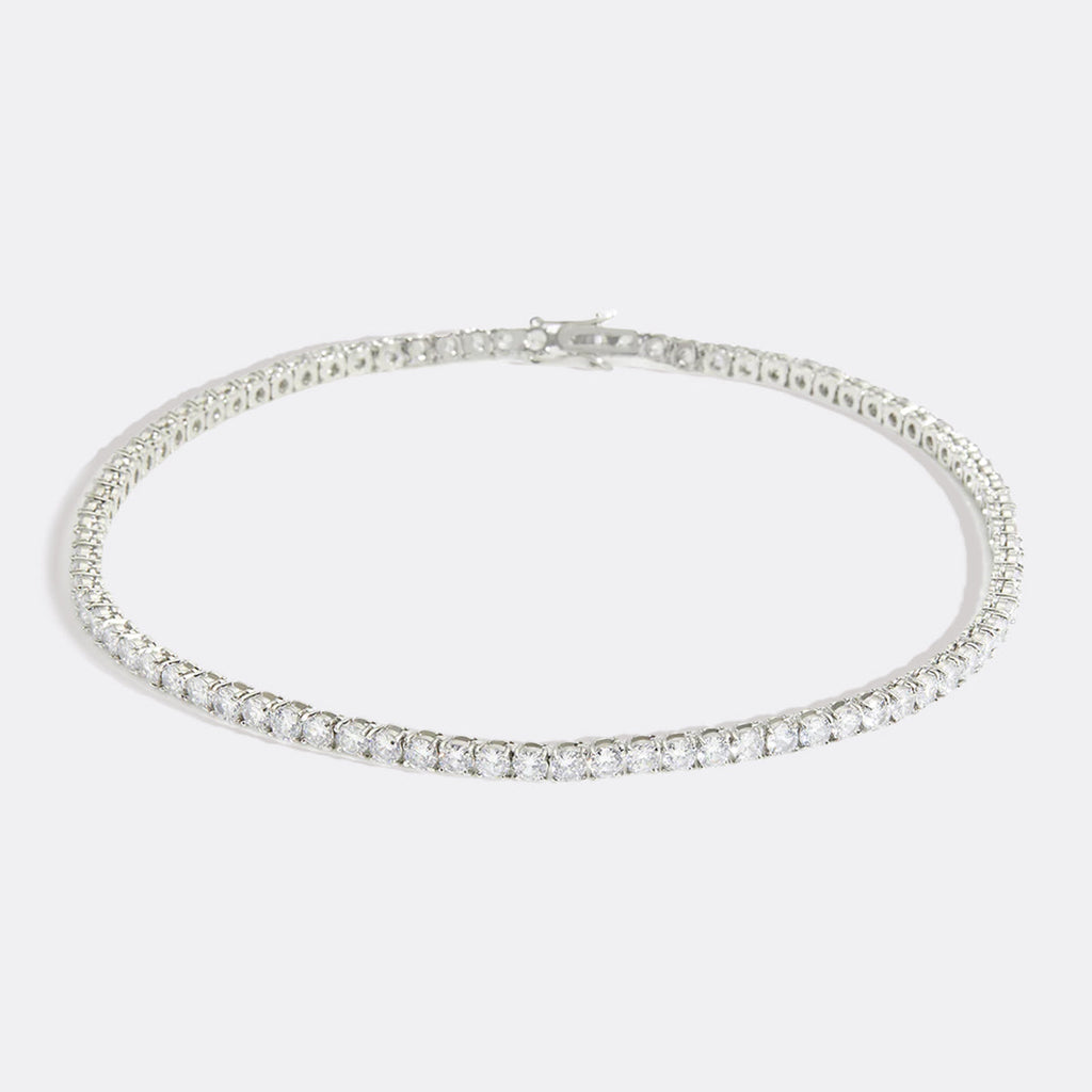 3mm Tennis Necklace