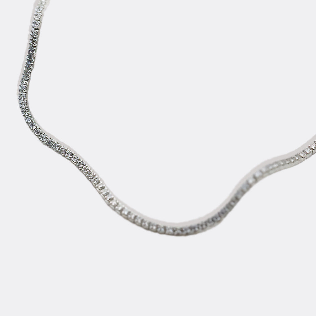 3mm Tennis Necklace