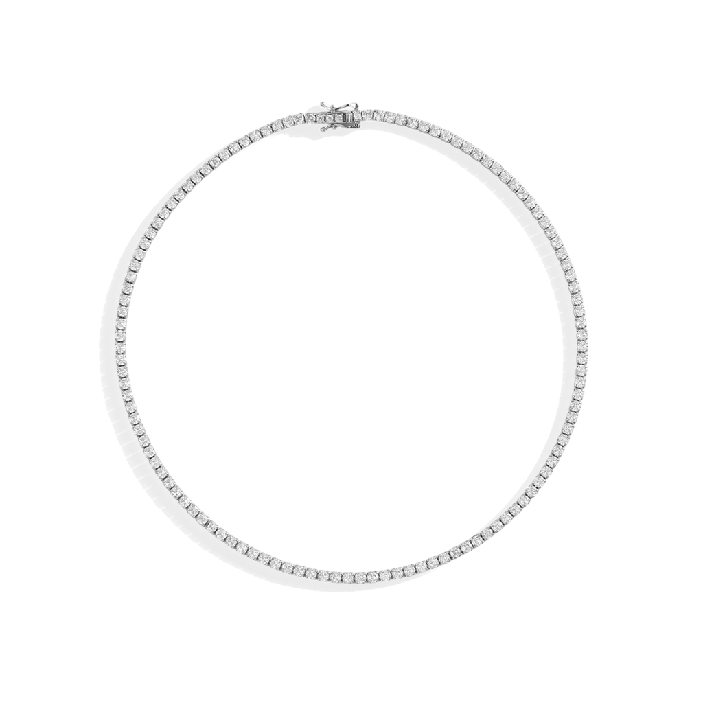 3mm Tennis Necklace