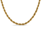 4mm Rope Chain Necklace