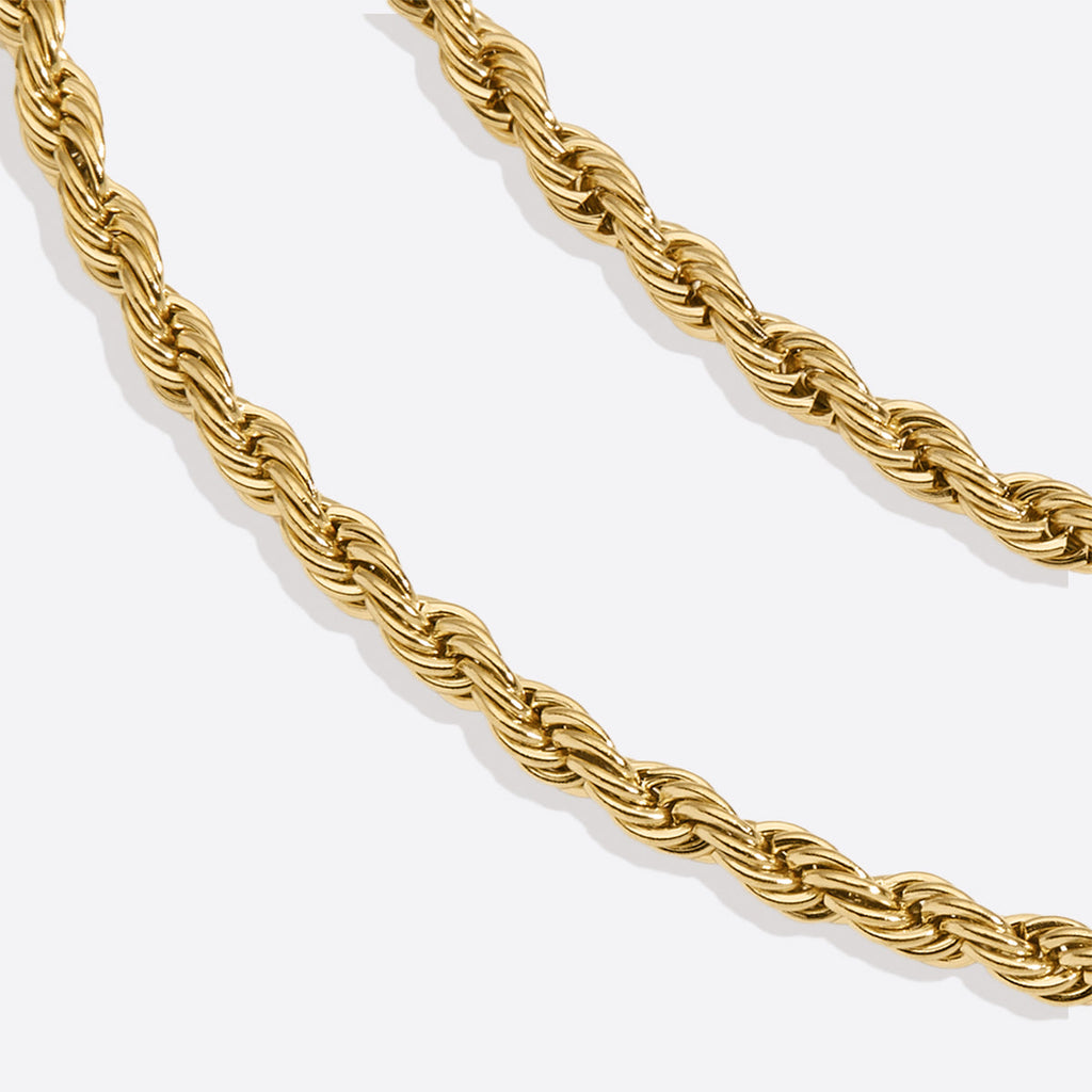 4mm Rope Chain Necklace