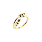 Adjustable Beaded Fidget Ring