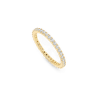 April Birthstone Eternity Stacking Ring