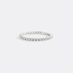 April Birthstone Eternity Stacking Ring