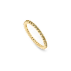 August Birthstone Eternity Stacking Ring