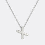 Balloon Initial Necklace with Satellite Chain