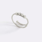 Adjustable Beaded Fidget Ring