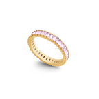 Baguette Birthstone Eternity Band
