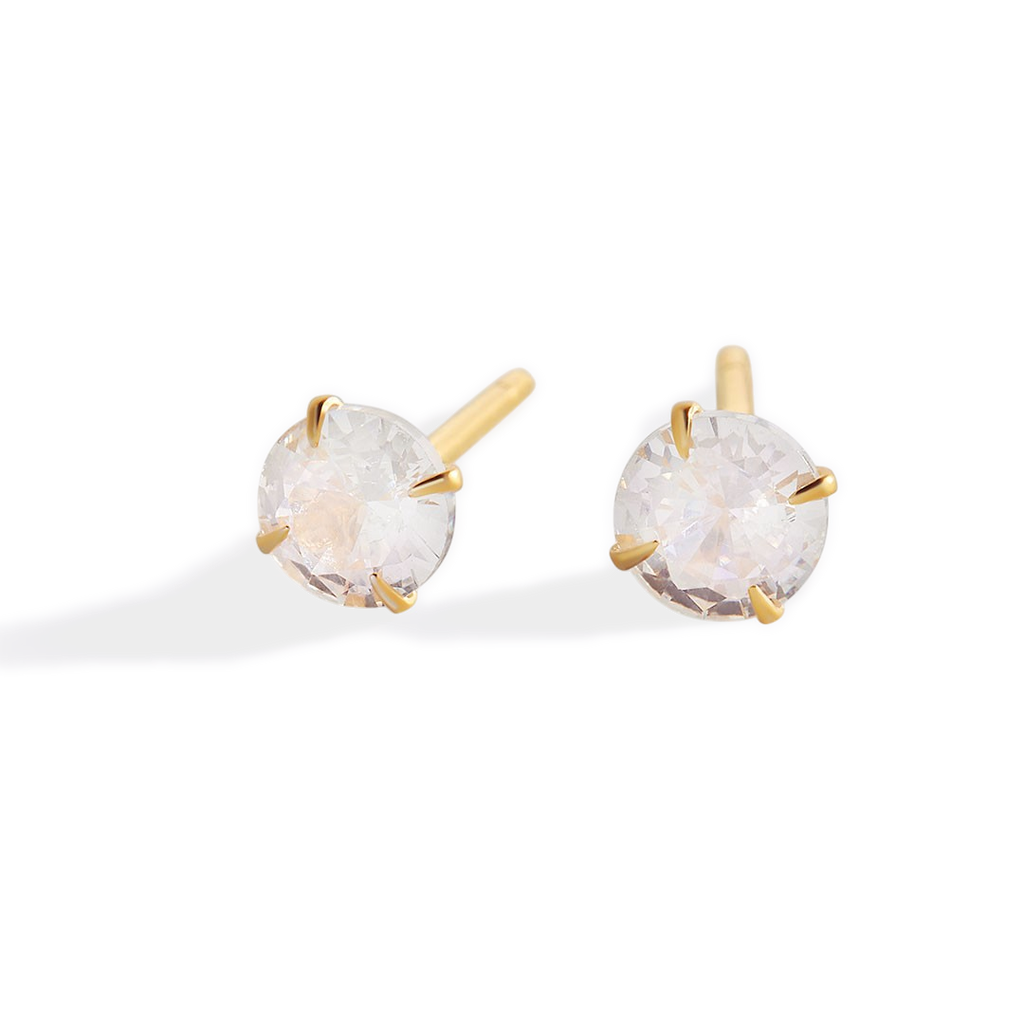 4mm Classic Solitaire Studs