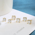 4mm Classic Solitaire Studs