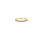 August Birthstone Eternity Stacking Ring